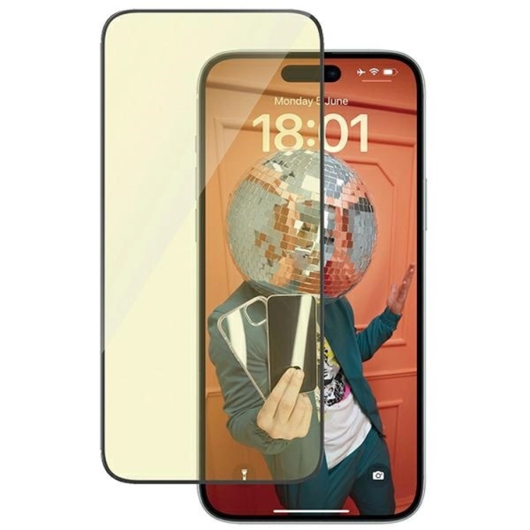 PanzerGlass iPhone 15 Plus Härdat Glas Skärmskydd Ultra-Wide Fit - Clear | 5468 | AlltMobil
