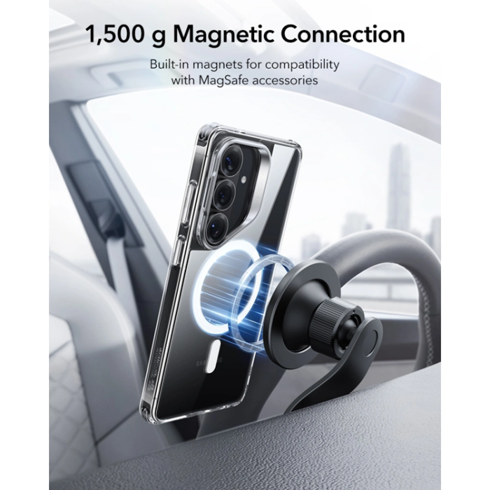 ESR - ESR Mobilskal För Galaxy S26 Plus Magsafe Classic Hybrid Kickstand - Clear