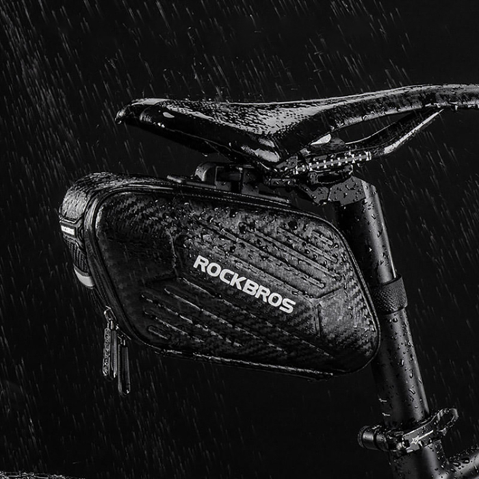 Rockbros - Rockbros Cykelsadelväska 1.5L B59 - Svart
