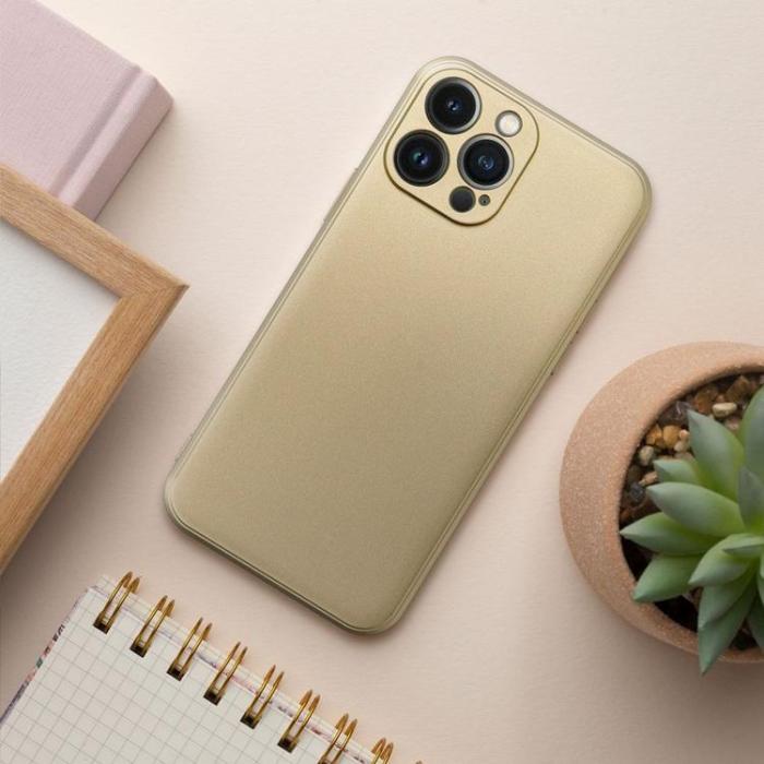 OEM - iPhone 16e Mobilskal Metallic - Guld
