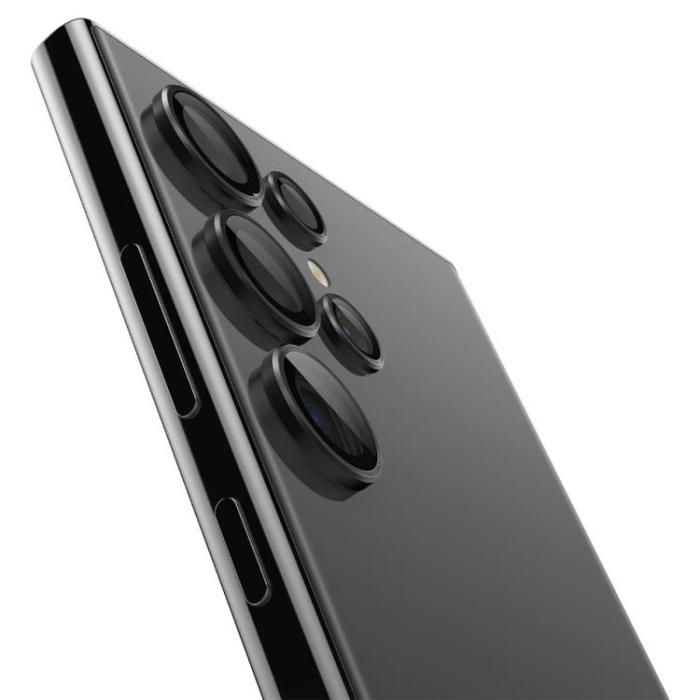 Spigen - [2-Pack] Spigen Galaxy S24 Ultra Kameralinsskydd Härdat glas EZ-Fit