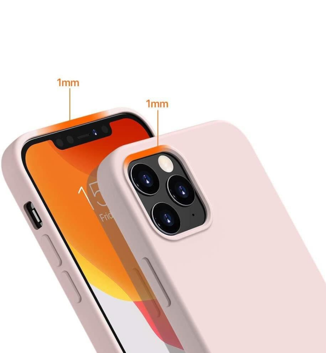 UTGATT - Xiaomi Redmi Note 10 5G/Poco M3 Pro Skal Silicone Case - Rosa
