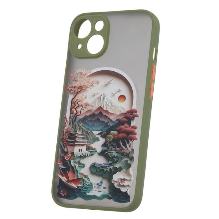 OEM - Galaxy A54 5G Mobilskal Ultra Trendy Travel - Grön