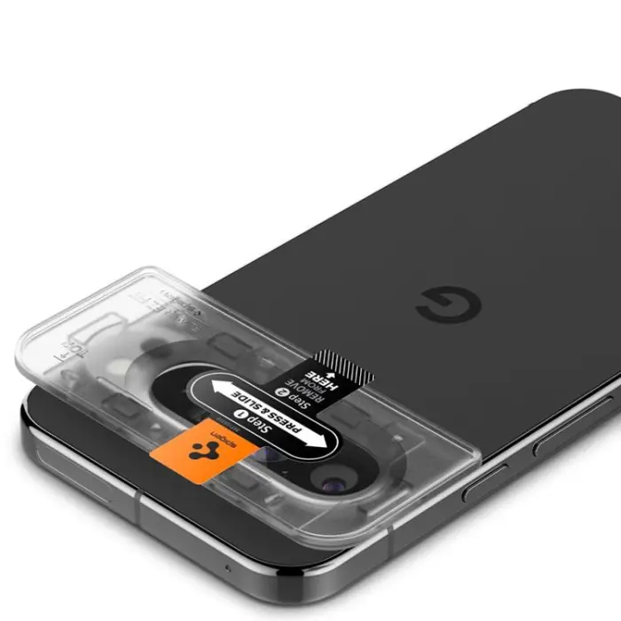 Spigen - [2-Pack] Spigen Google Pixel 9 Pro Linsskydd Härdat Glas EZ Fit