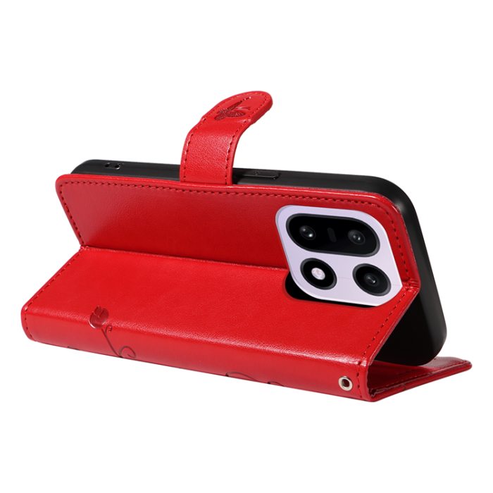 A-One Brand - OnePlus 15 5G Plånboksfodral Flower Pattern Konstläder