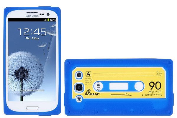 Cassette silikon skal till Samsung Galaxy S3 i9300 (Blå) | 2353 | AlltMobil
