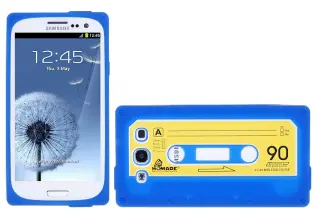 OEM - Cassette silikon skal till Samsung Galaxy S3 i9300 (Blå)