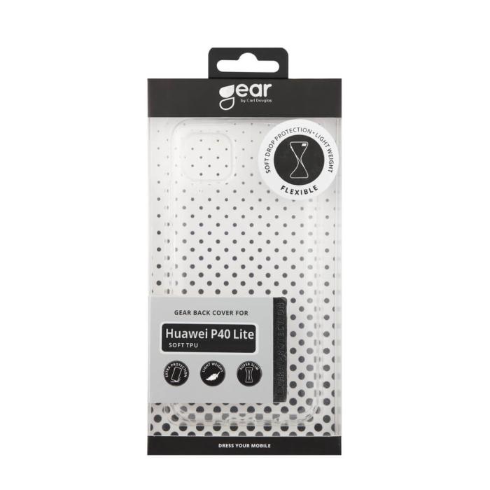 UTGATT1 - GEAR Mobilskal TPU Huawei P40 Lite - Transparent