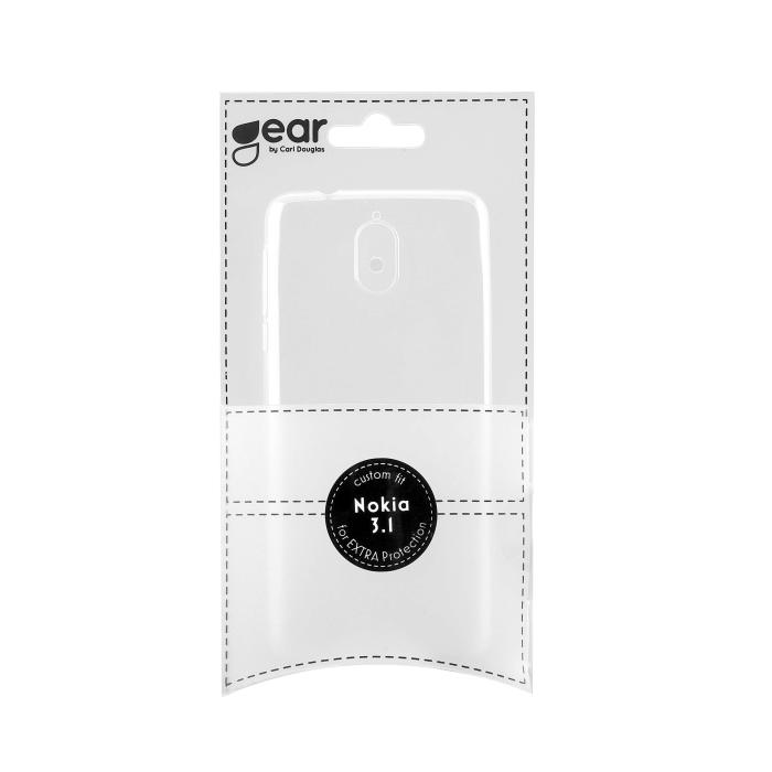 UTGATT1 - GEAR Mobilskal TPU Nokia 3.1 - Transparent