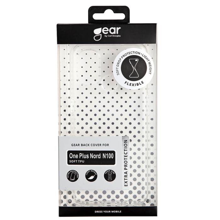 GEAR - GEAR Mobilskal TPU Oneplus Nord N100 - Transparent