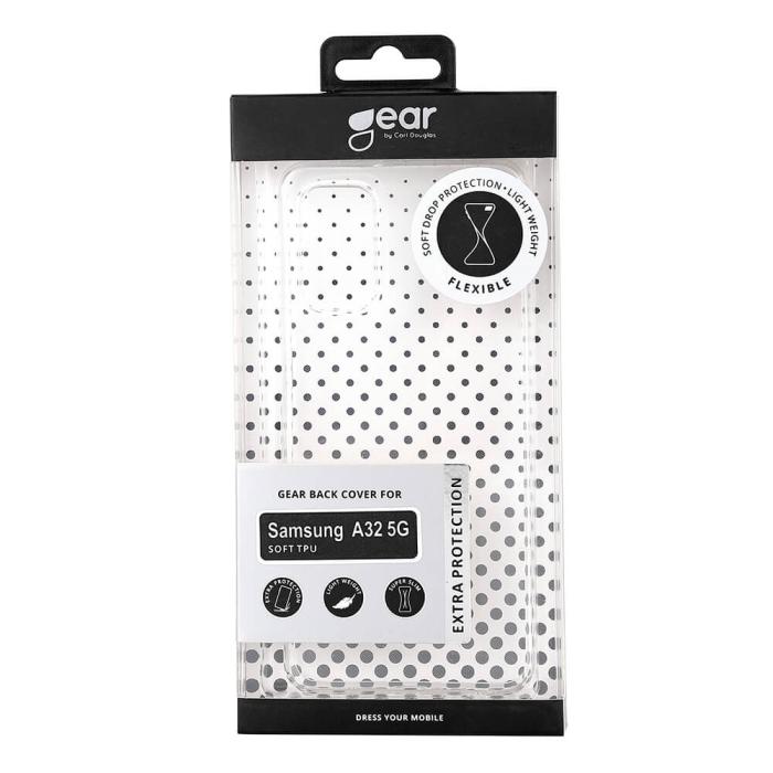 UTGATT - GEAR Mobilskal Transparent TPU Samsung A32 5G