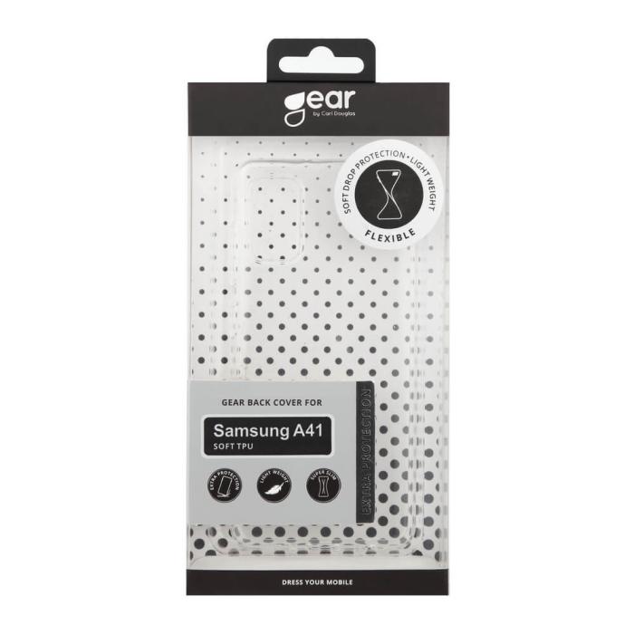 GEAR - GEAR Mobilskal TPU Samsung A41 - Transparent