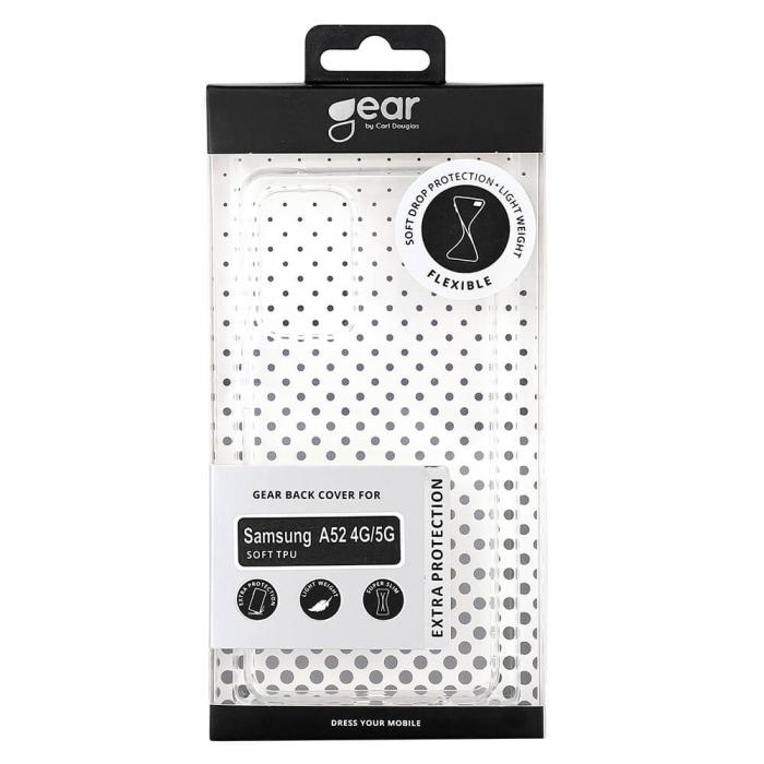 GEAR - GEAR Mobilskal Transparent TPU Samsung A52 4G/5G