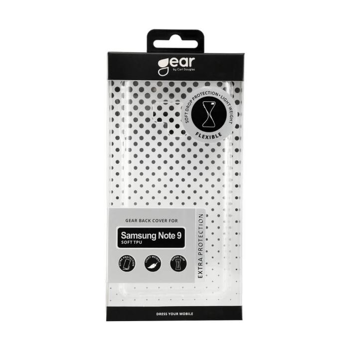 GEAR - GEAR Mobilskal TPU Samsung Note 9 - Transparent