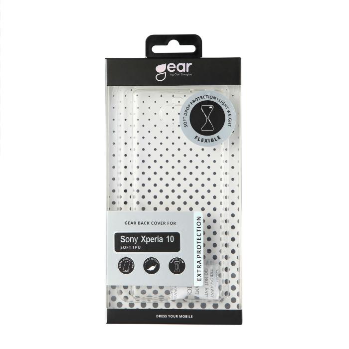 GEAR - GEAR Mobilskal TPU Sony Xperia 10 - Transparent