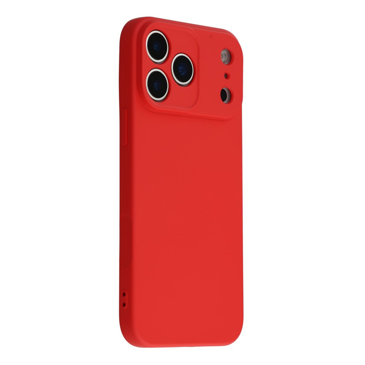 AMORUS Mobilskal till iPhone 17 Pro Precise Cutouts TPU Fiber - Röd | 2353 | AlltMobil