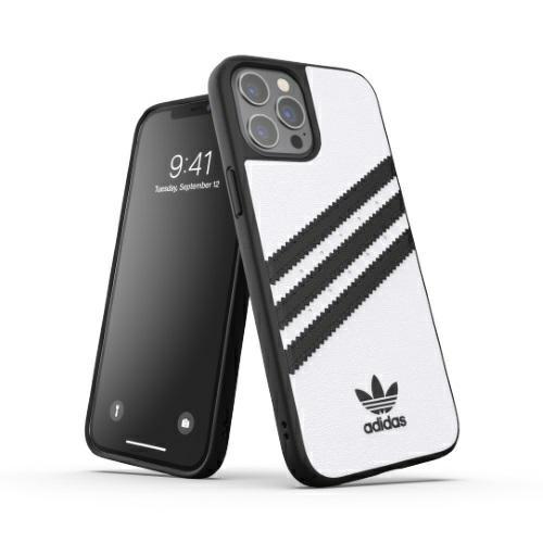 Adidas Mobilskal till iPhone 12 Pro Max OR Moulded PU - Vit- Svart