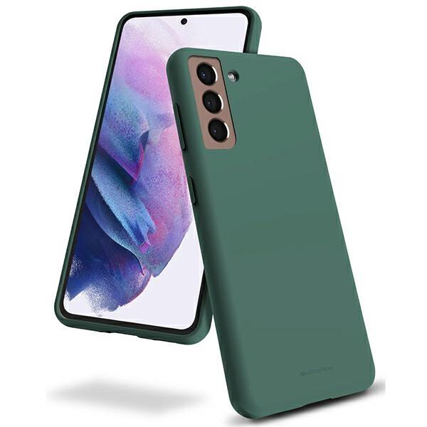 Mercury Mobilskal till iPhone 15 Pro Max Silikon - Grön