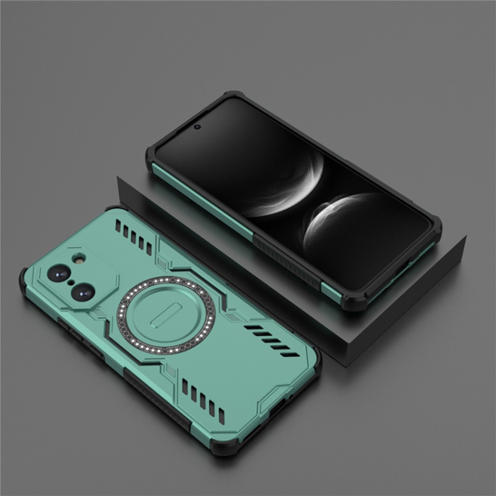 A-One Brand - OnePlus Nord CE5 Mobilskal MagSafe Butterfly Armor Hollow - Grön