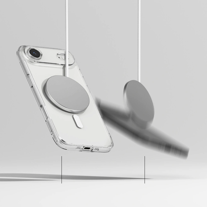 Ringke - Ringke iPhone 17 Air Mobilskal Magsafe Magnetic Fusion - Clear