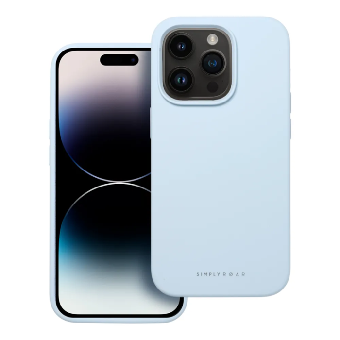 OEM - iPhone 15 Mobilskal Roar Cloud Skin - Ljusblå