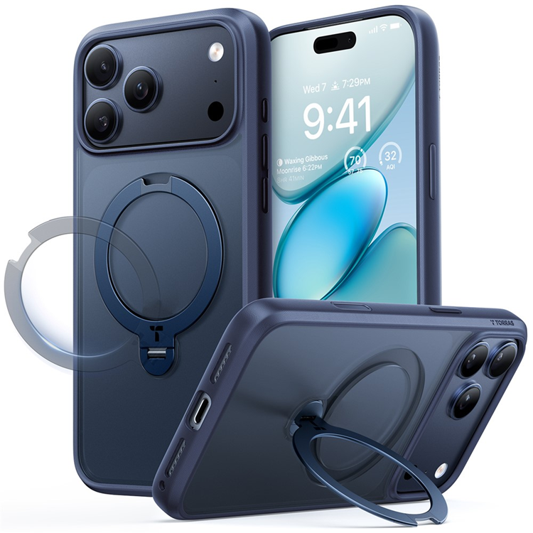 TORRAS Mobilskal till iPhone 17 Pro Max MagSafe Rotating Kickstand | 2353 | AlltMobil