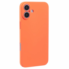 A-One Brand - iPhone 16 Plus Mobilskal Skin-Touch Rubberized PC - Orange