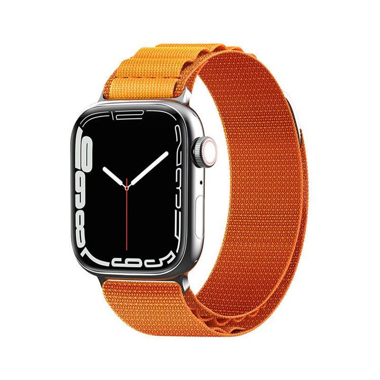 Apple Watch 4/5/6/7/8/SE (38/40/41mm) Armband Alpine - Orange | 5123 | AlltMobil