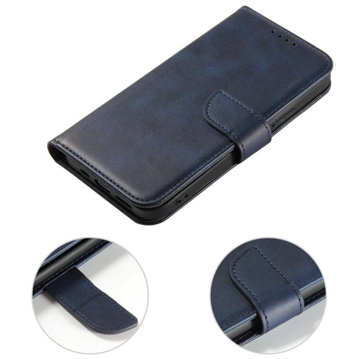 OEM - Galaxy S25 Edge Plånboksfodral Magnet med Flap - Blå