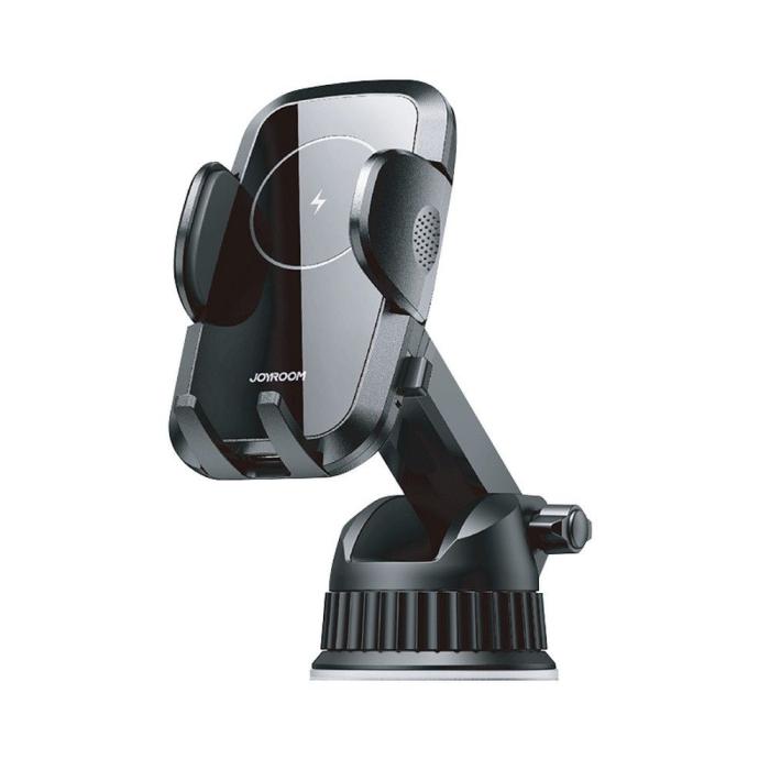 UTGATT1 - Joyroom Dashboard Car Mount Wireless Laddare 15W - Svart