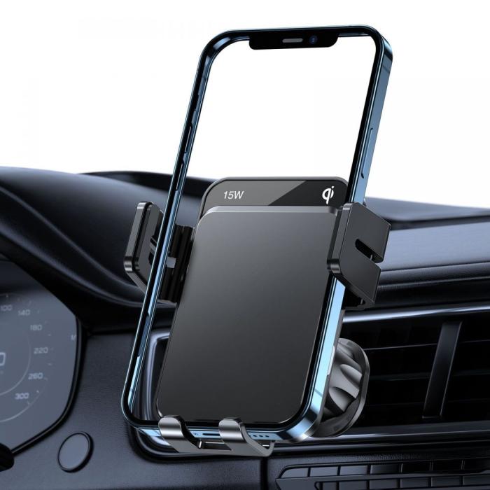 UTGATT1 - Joyroom JR-ZS219 Car Mount Wireless Charger Set 15w - Svart