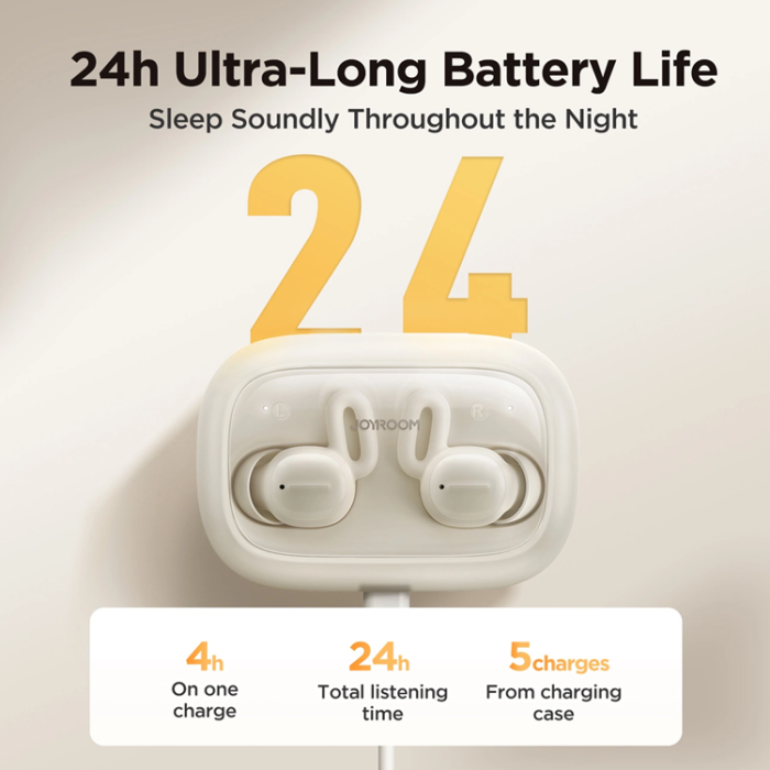 Joyroom - Joyroom TWS Trådlösa Hörlurar Cozydots Series Bluetooth 5.3 - Svart