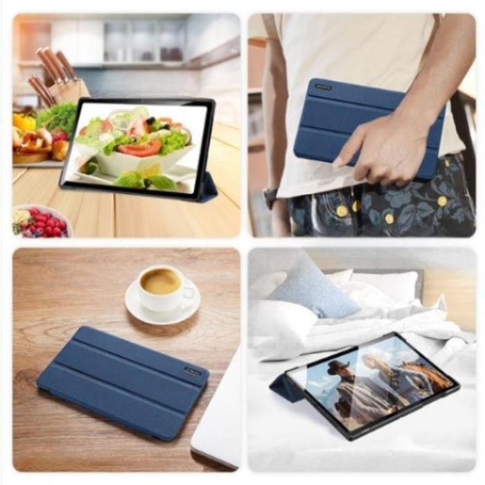 Dux Ducis - Dux Ducis Galaxy Tab A8 10.5 (2021) Fodral Domo Series Shockproof - Blå
