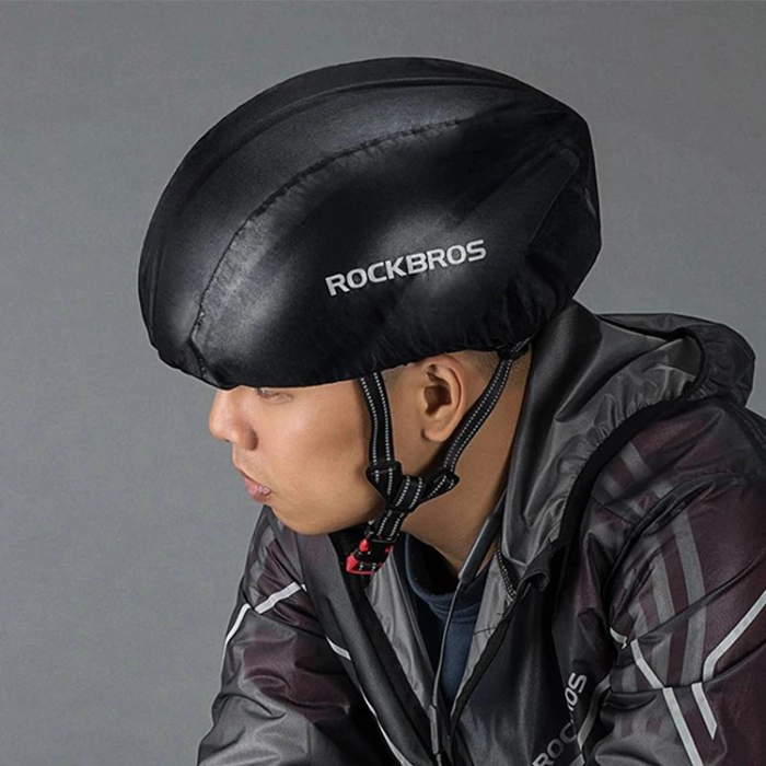 Rockbros - Rockbros regnskydd till hjälm 20001W - Vit