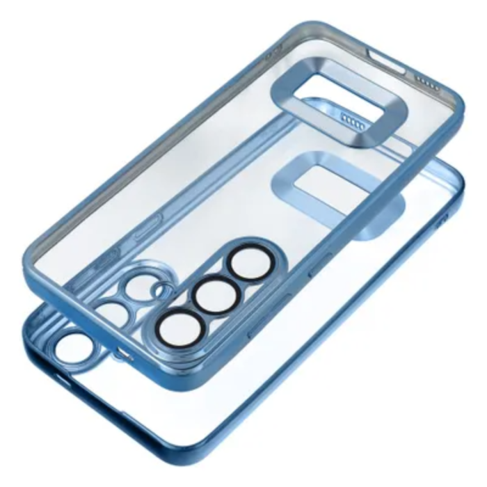 OEM - Galaxy S24 FE Mobilskal Glam - Blå