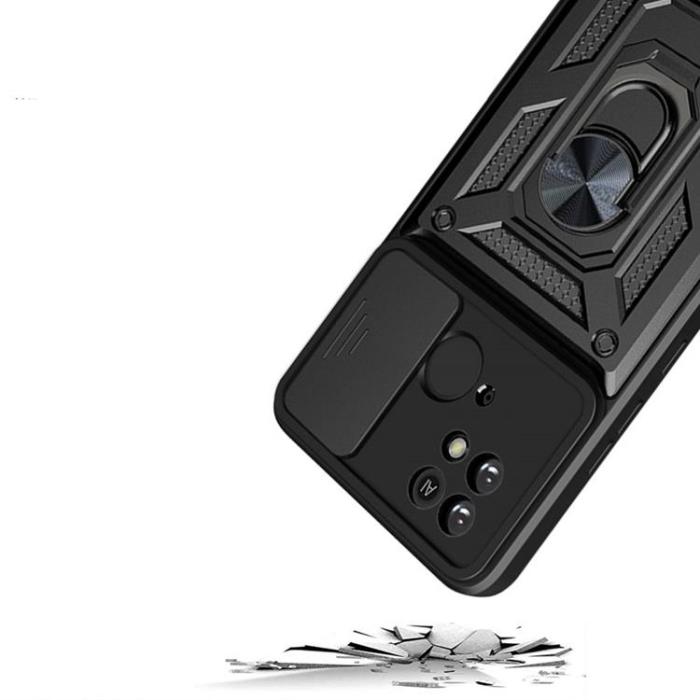 UTGATT - Camshield Pro Skal Xiaomi Redmi 10C - Svart