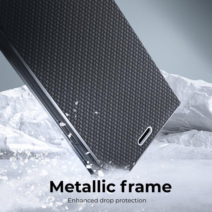 OEM - Forcell LUNA Carbon fodral till iPhone 13 PRO MAX Svart