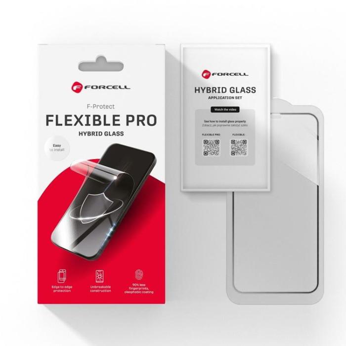 Forcell - Forcell Galaxy S25 Plastfilm Skärmskydd Flexible Nano - Clear