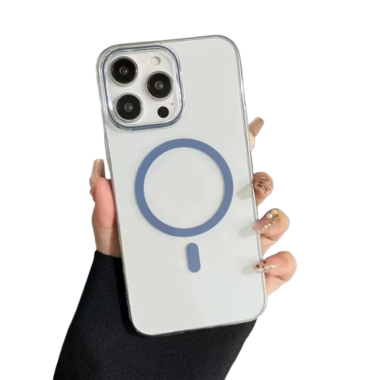 iPhone 15 Pro Max Mobilskal MagSafe Compatible Protective - Blå (Blå) | 2353 | AlltMobil