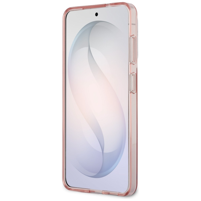 Guess - Guess Mobilskal För Galaxy S26 MagSafe IML Gradient Triangle - Rosa