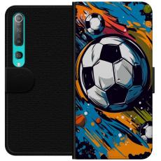 iSecrets - Pl&aring;nboksfodral till Xiaomi Mi 10 5G med Fotbollar
