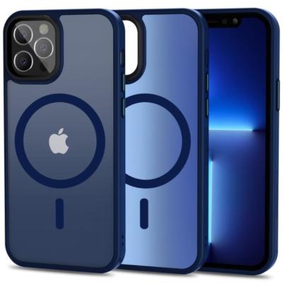 Tech-Protect iPhone 12/12 Pro Mobilskal Magsafe - Matte Navy