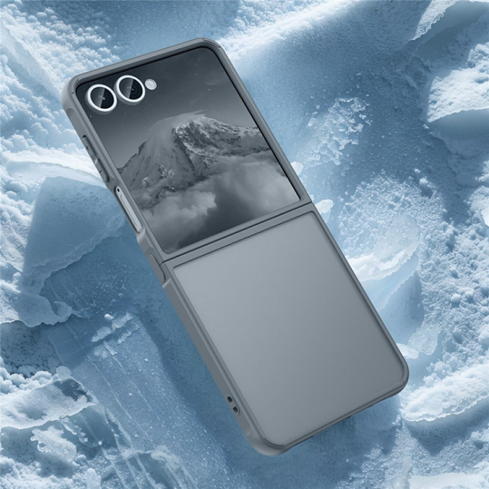 A-One Brand - Galaxy Z Flip 7 Mobilskal Drop Proof Frosted Translucent