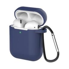 UTGATT5 - Silicone Soft Nyckelring Skal AirPods 2/AirPods 1 - Blå