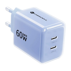 Forcell - Forcell Snabbladdare 60W Med Kabel USB-C F-Energy GaN III Crystal