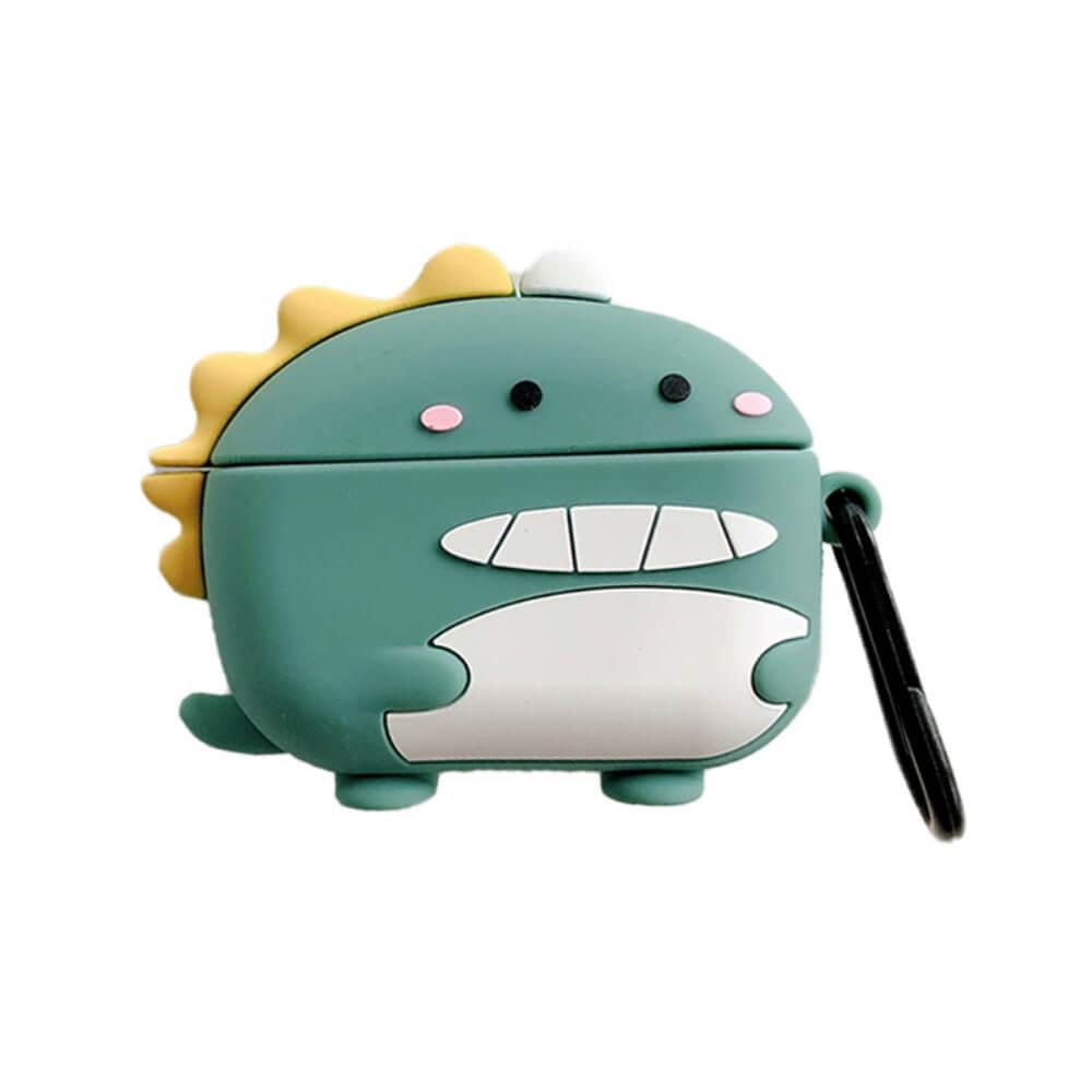 Silikon skal till Beats Studio Buds - Grön Dinosaurie | 2353 | AlltMobil