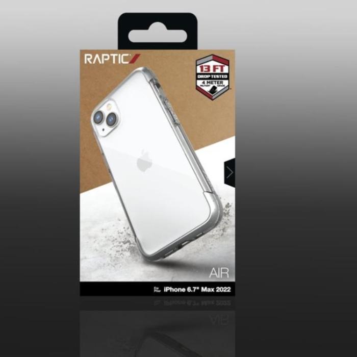 Raptic - Raptic iPhone 14 Plus Skal X-Doria Air - Silver