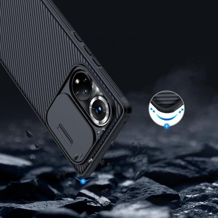 Nillkin - Nillkin Huawei Honor 50 Pro Skal CamShield Pro Armored - Svart