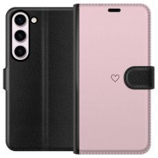 iSecrets - Pl&aring;nboksfodral till Samsung Galaxy S23 med Litet Hj&auml;rta