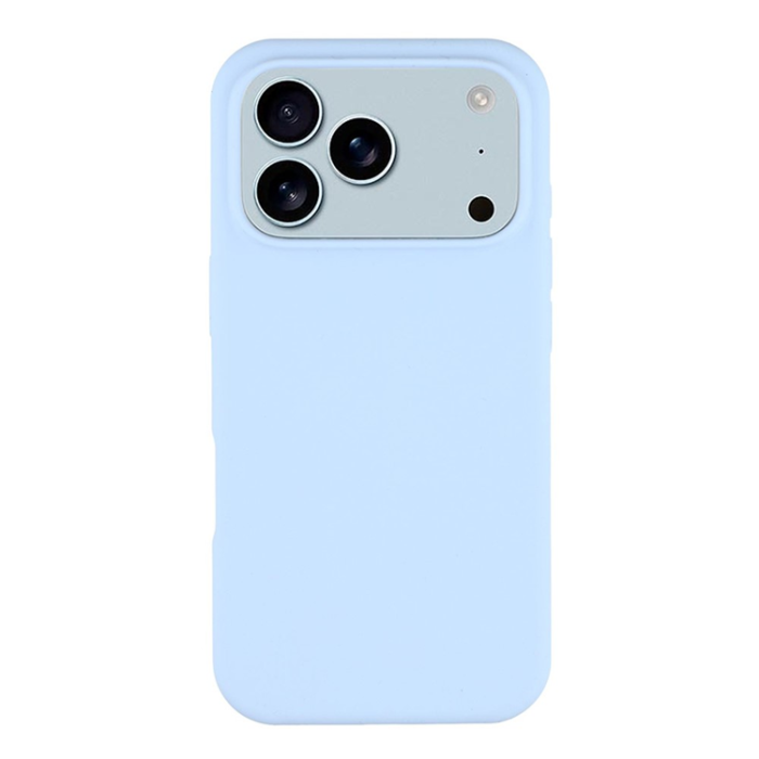 A-One Brand - iPhone 17 Pro Max Mobilskal Solid Silikon Shockproof - Babyblå